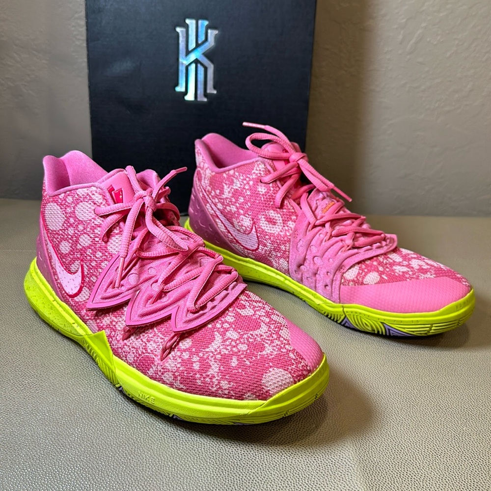 Nike Kyrie 5 Spongebob Patrick US 7 Y UNISEX